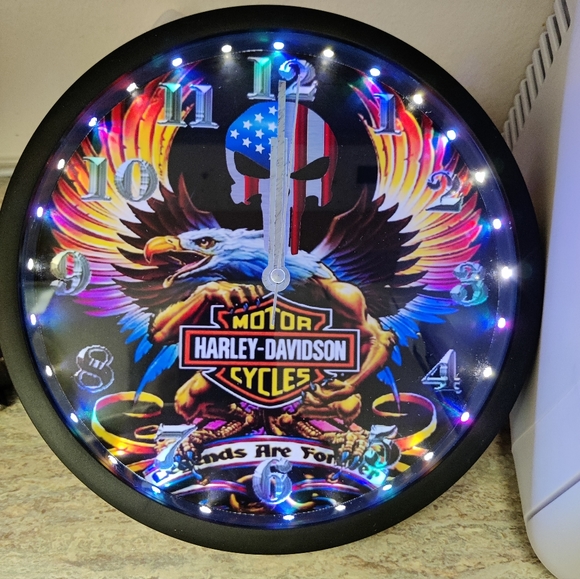 COPY - Harley Davidson clock - Picture 3 of 14